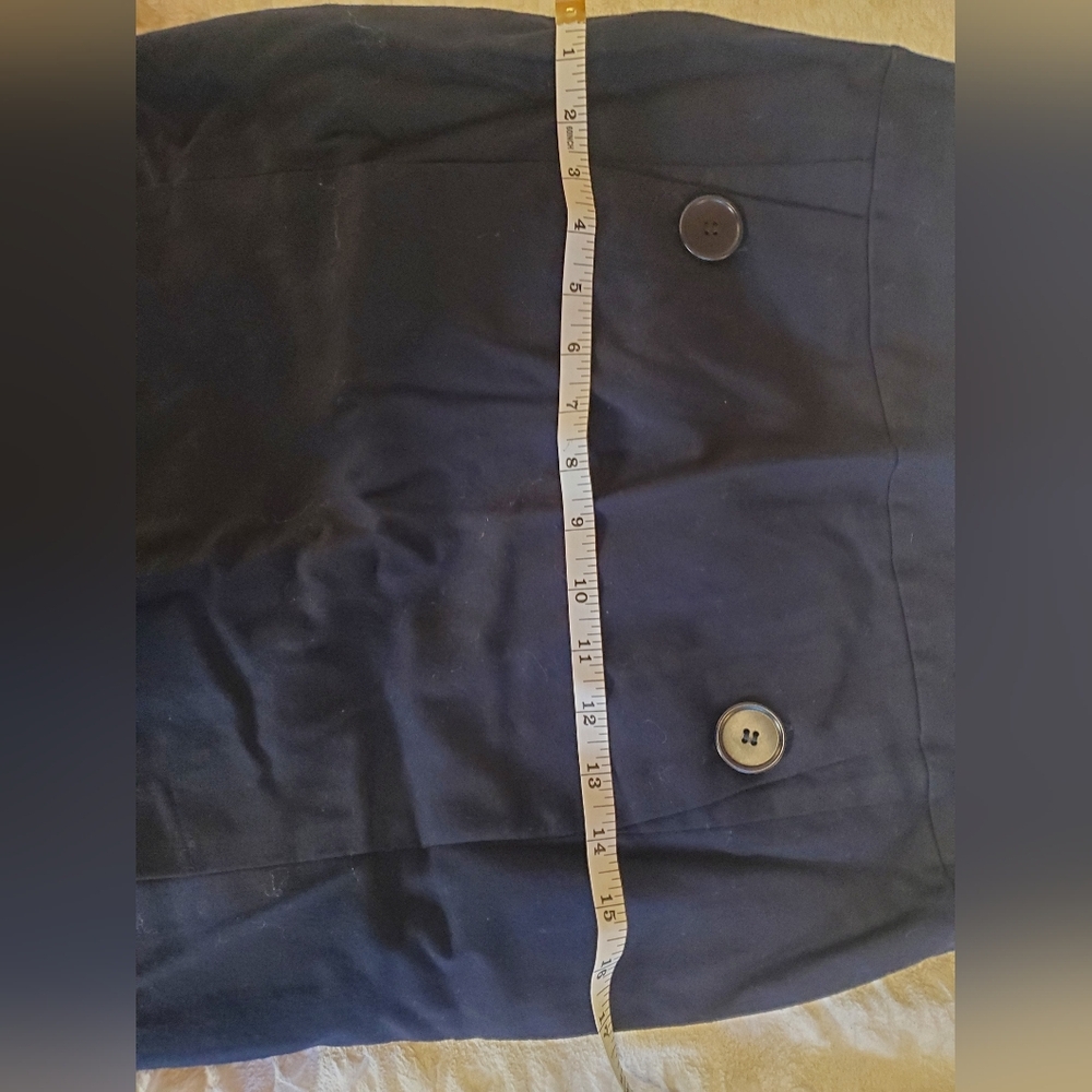 Talbots Button Pencil Skirt - Picture 7 of 8